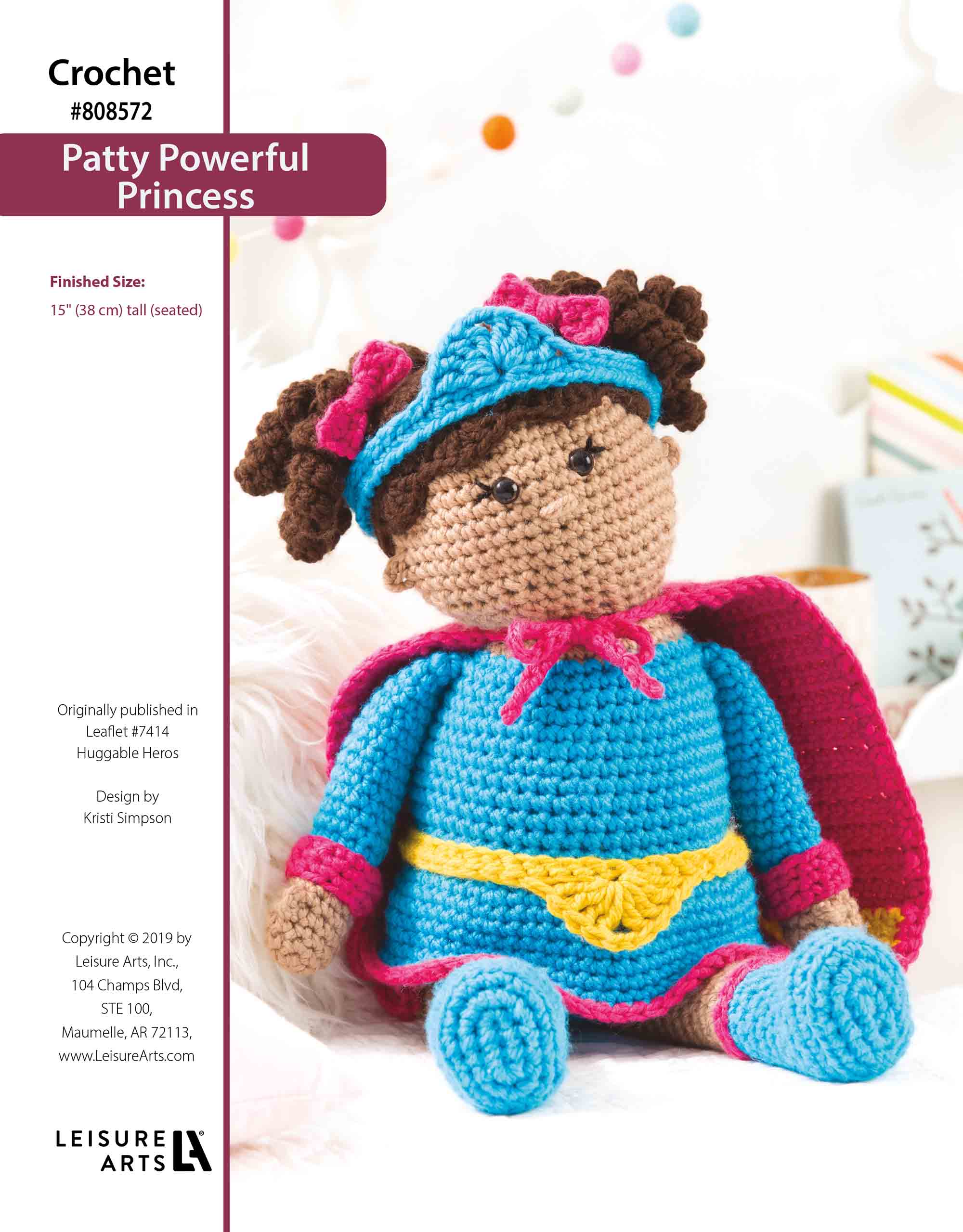 Leisure Arts Patty Powerful Princess Crochet ePattern