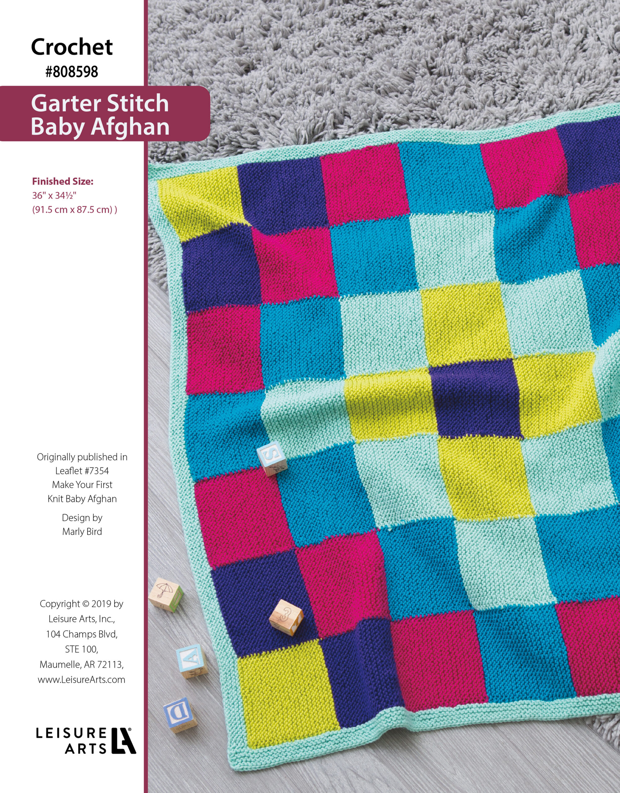 Leisure Arts ePattern Garter Squares