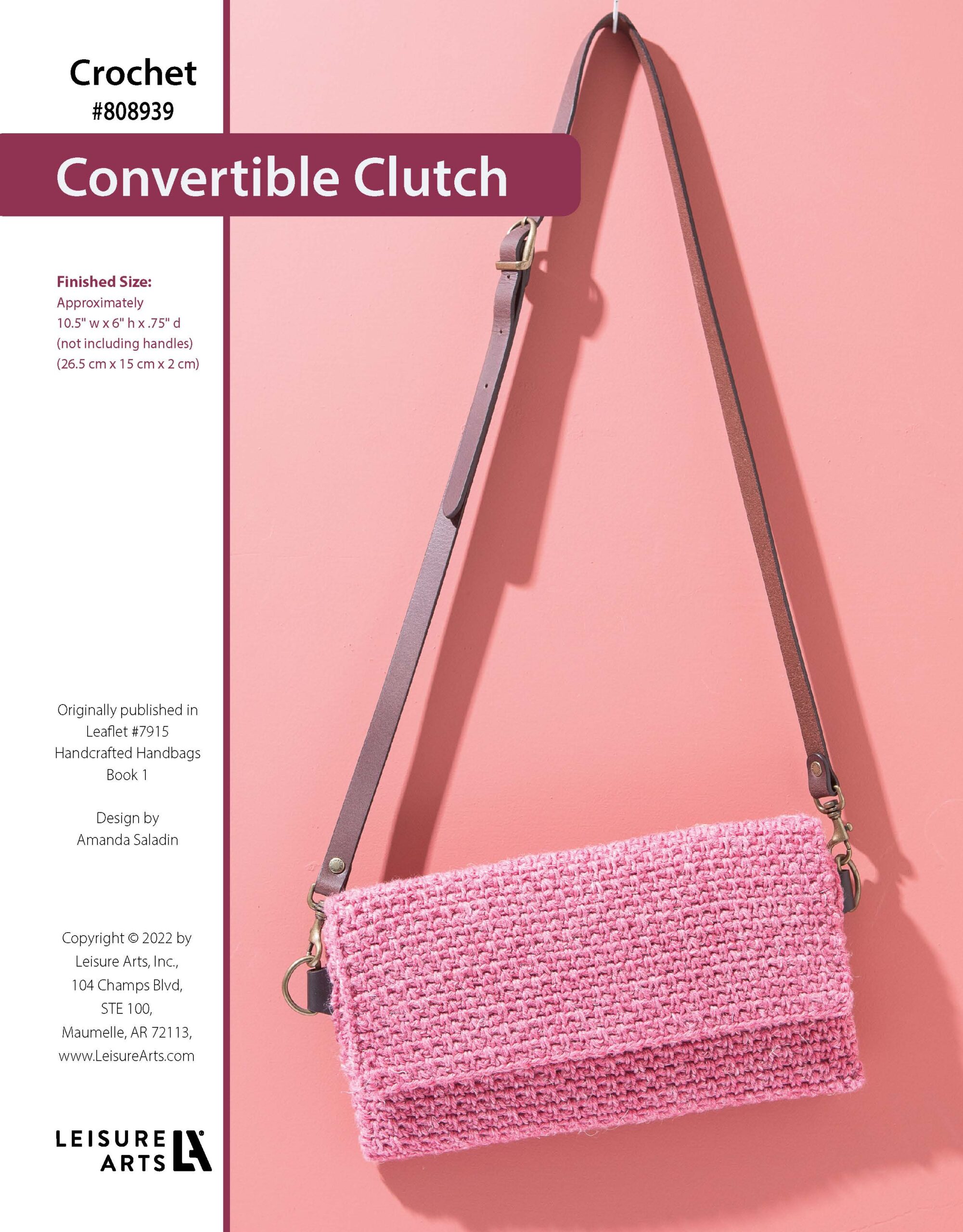 Leisure Arts Convertible Clutch ePattern