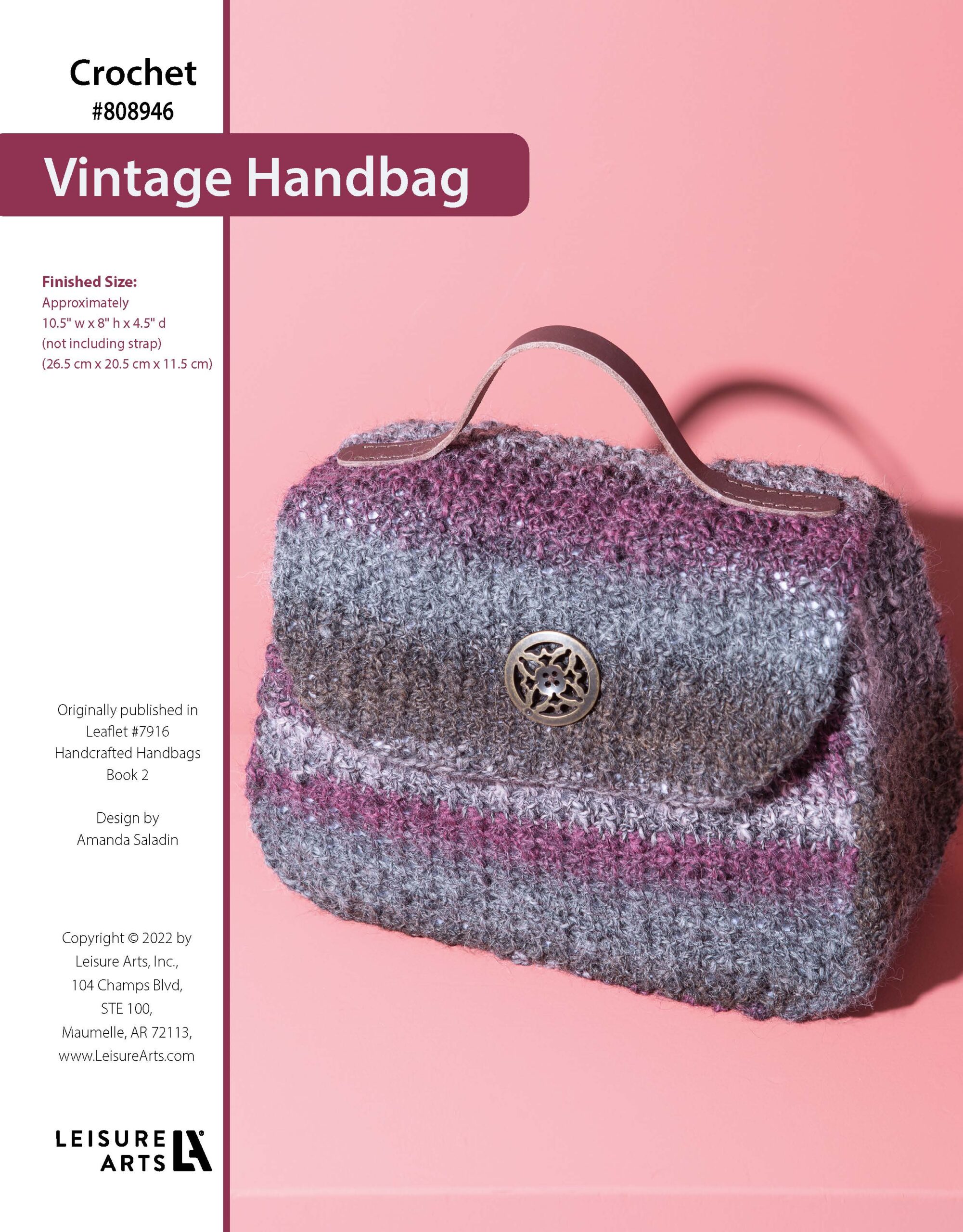 Leisure Arts Vintage Handbag ePattern