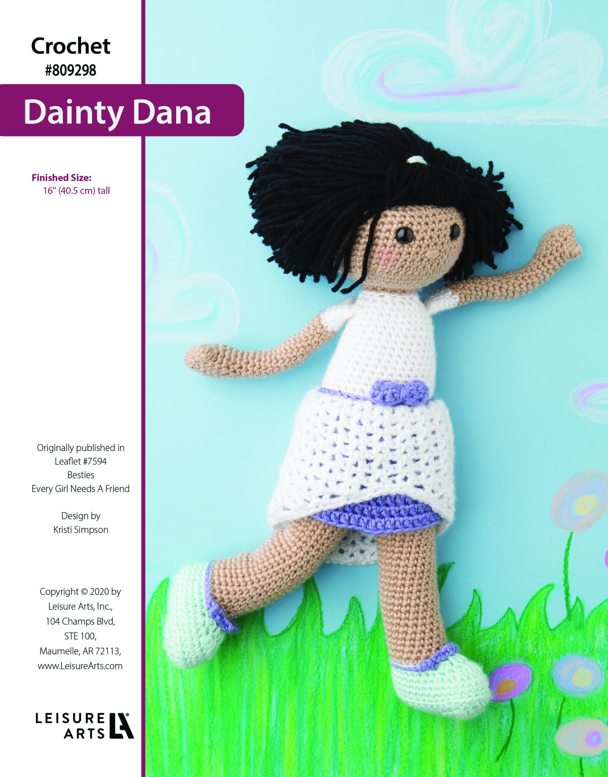 Leisure Arts ePattern Crochet Dainty Dana