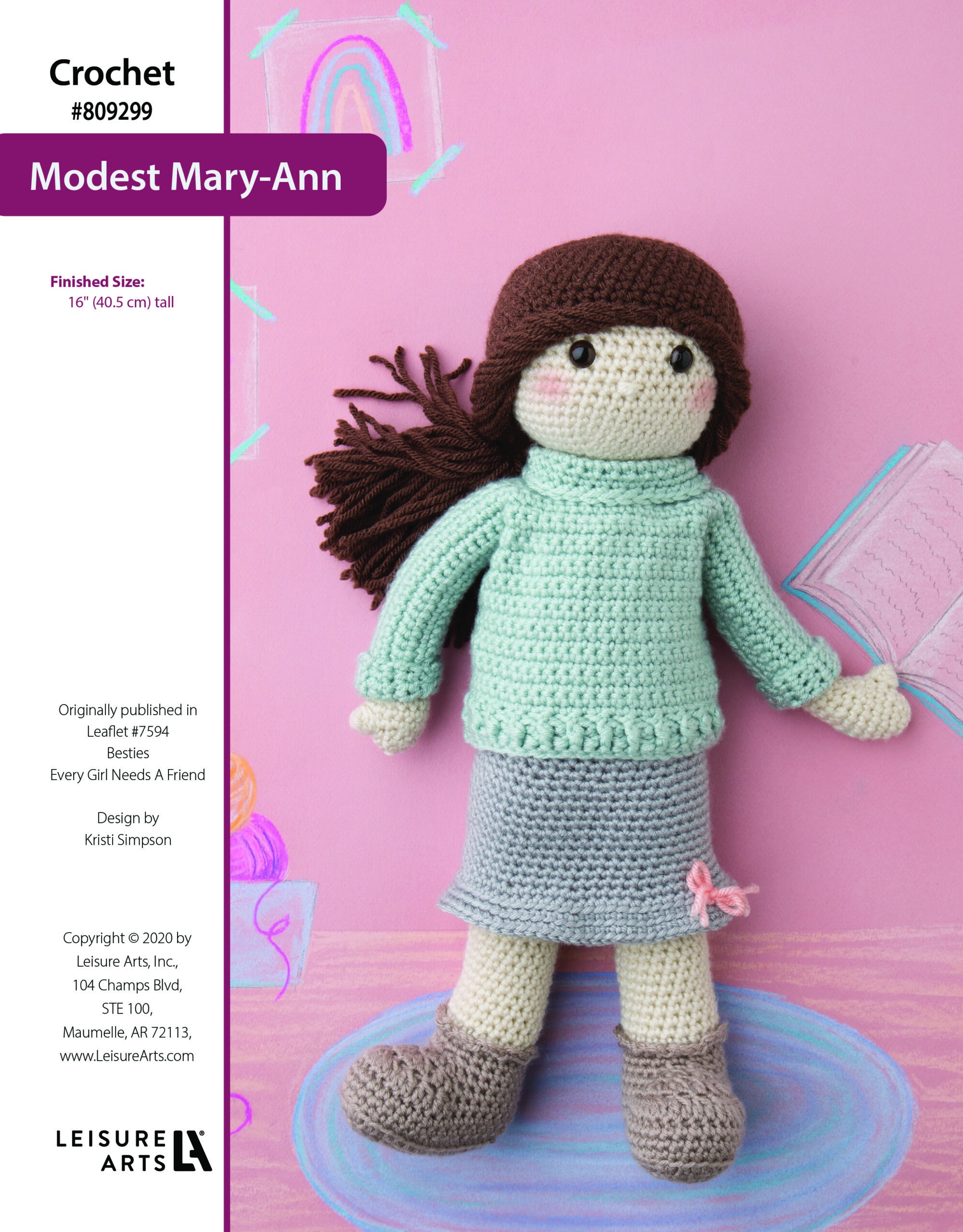 Leisure Arts ePattern Crochet Modest MaryAnn