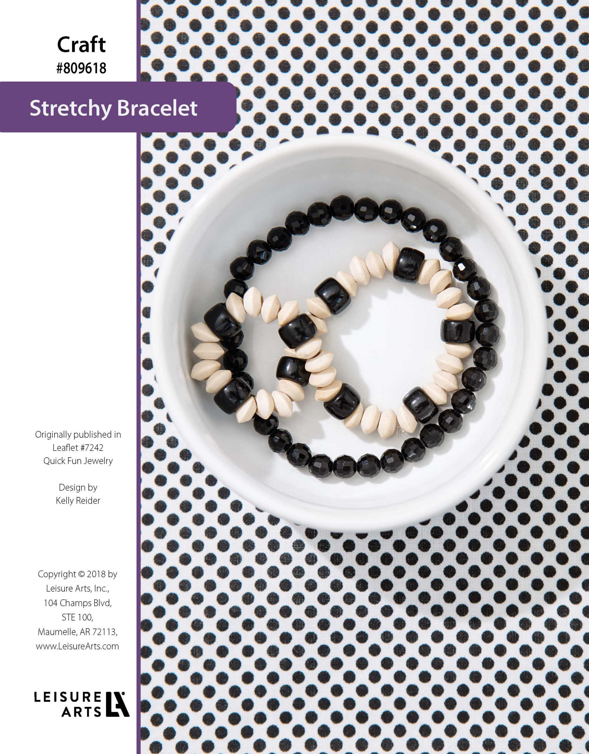 Leisure Arts Quick Fun Jewelry Stretchy Bracelets ePatterns