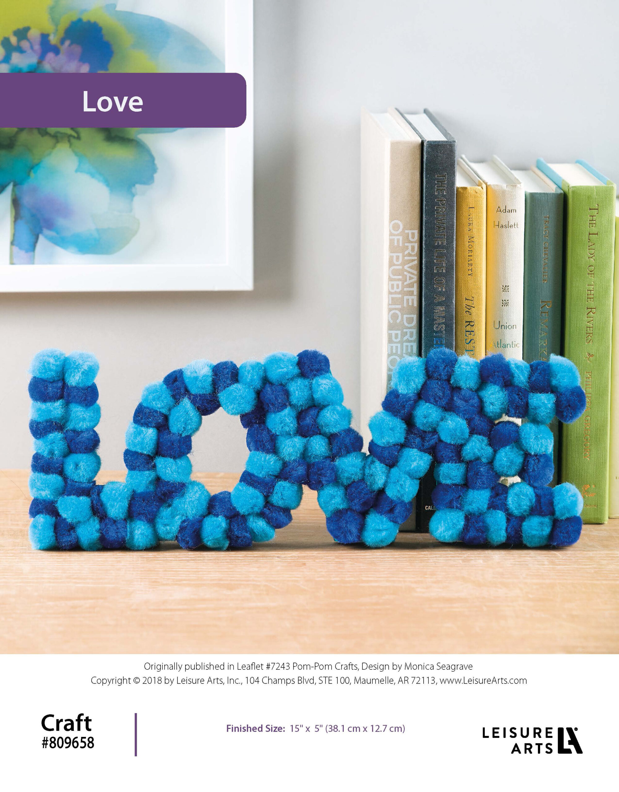 Leisure Arts ePattern Pom Pom Craft Love