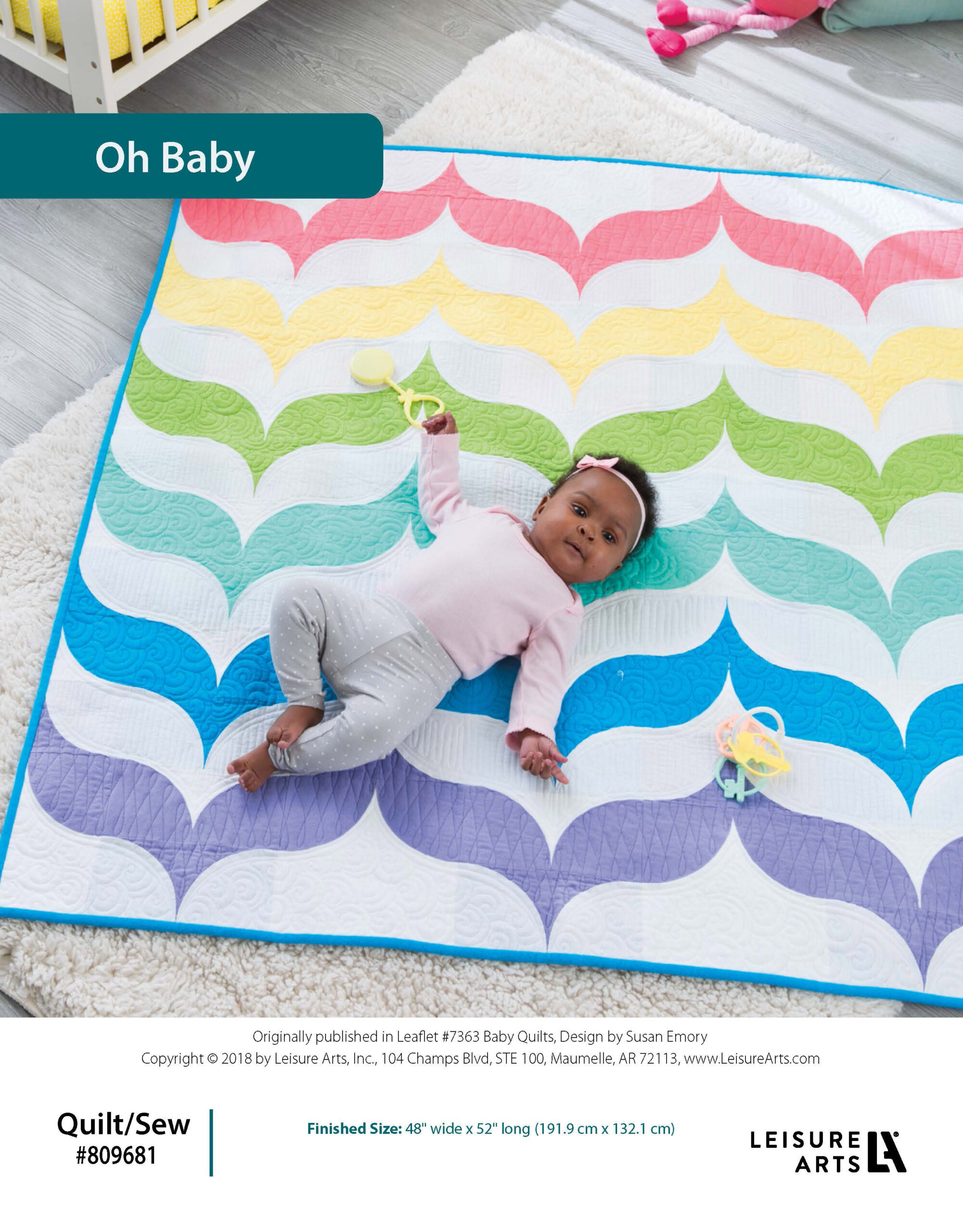 Leisure Arts Baby Quilts Oh Baby ePattern