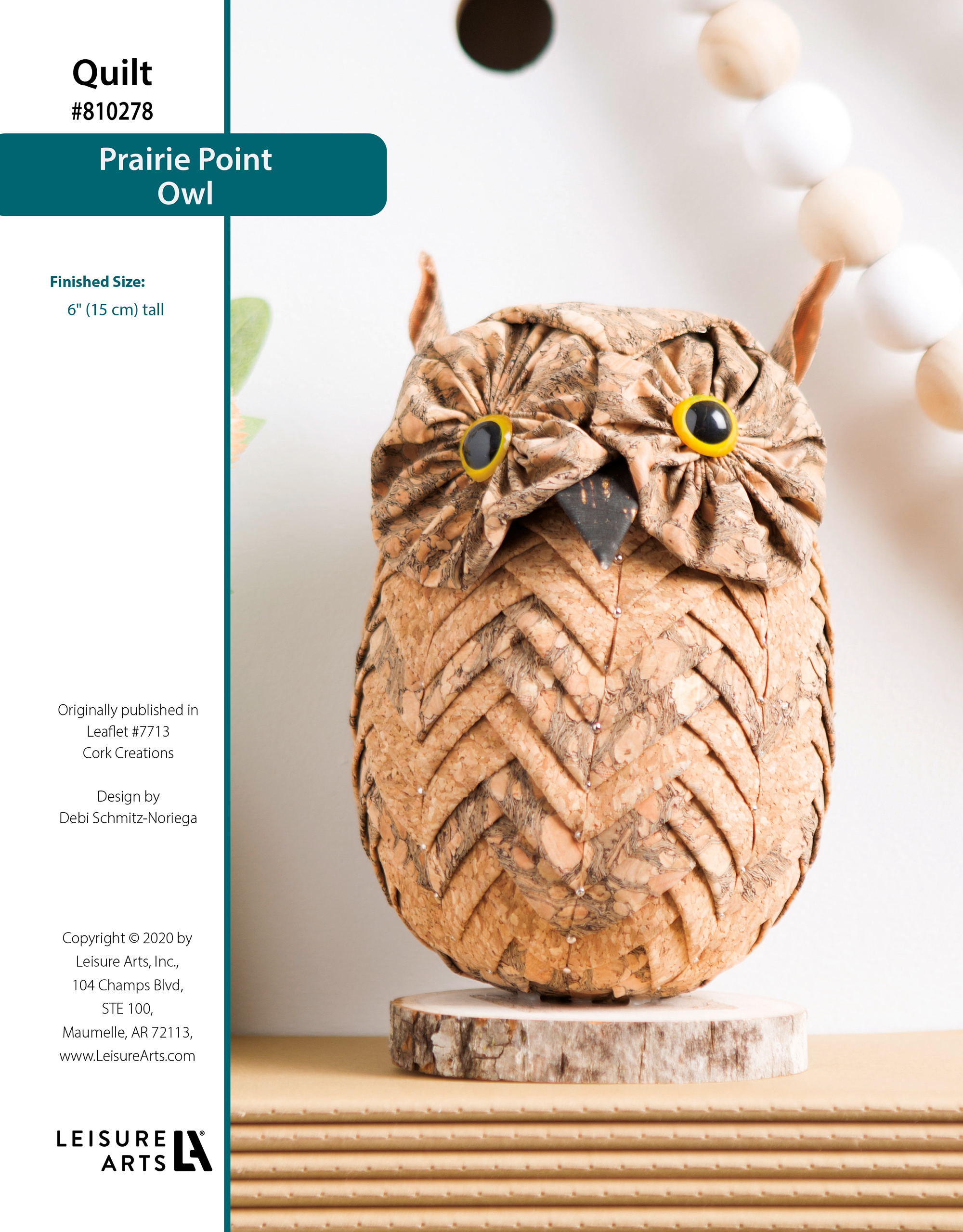 Leisure Arts ePattern Prairie Point Owl