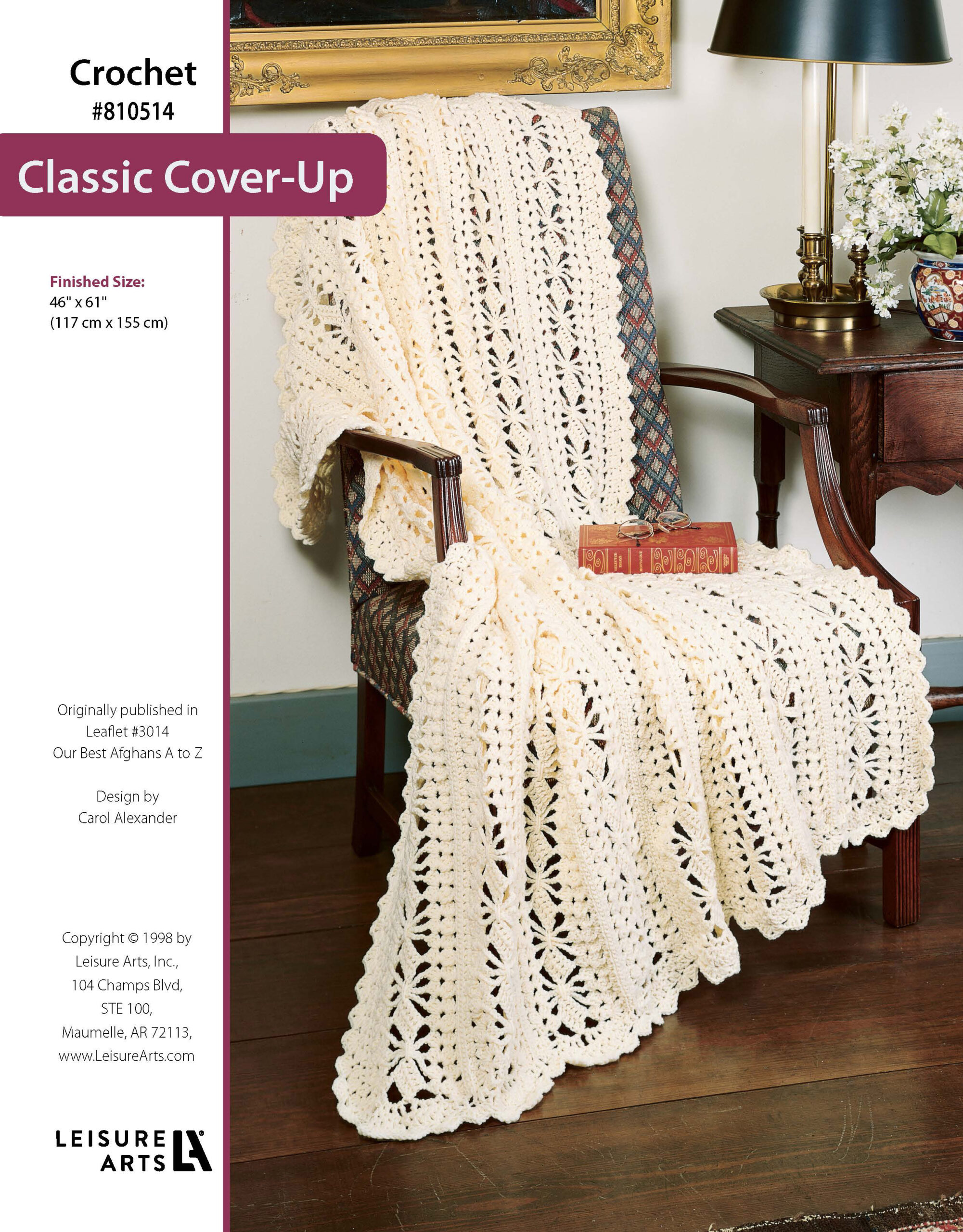 Leisure Arts Our Best Afghans A To Z Classic CoverUp Crochet ePattern