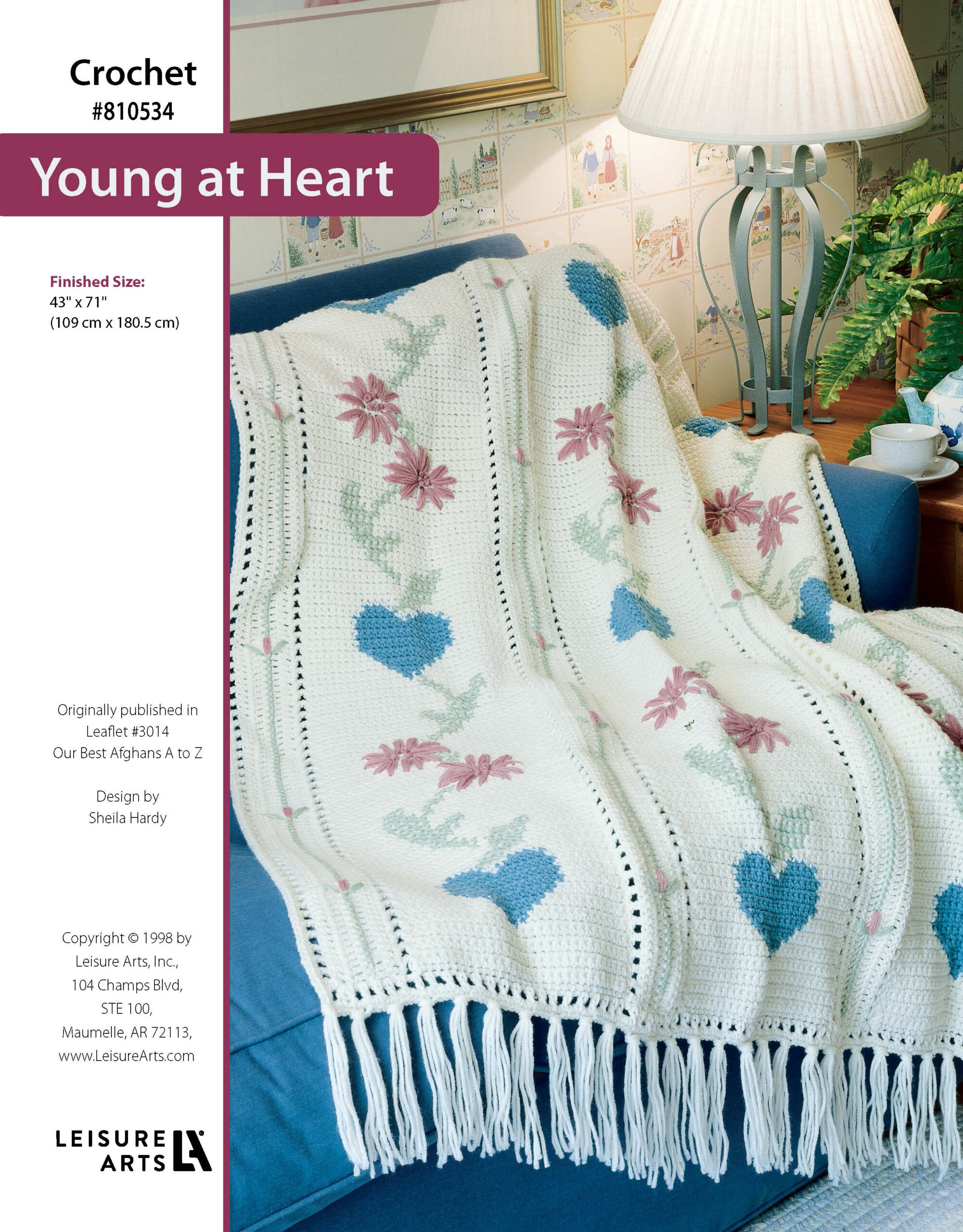 Leisure Arts Our Best Afghans A To Z Young at Heart Crochet ePattern