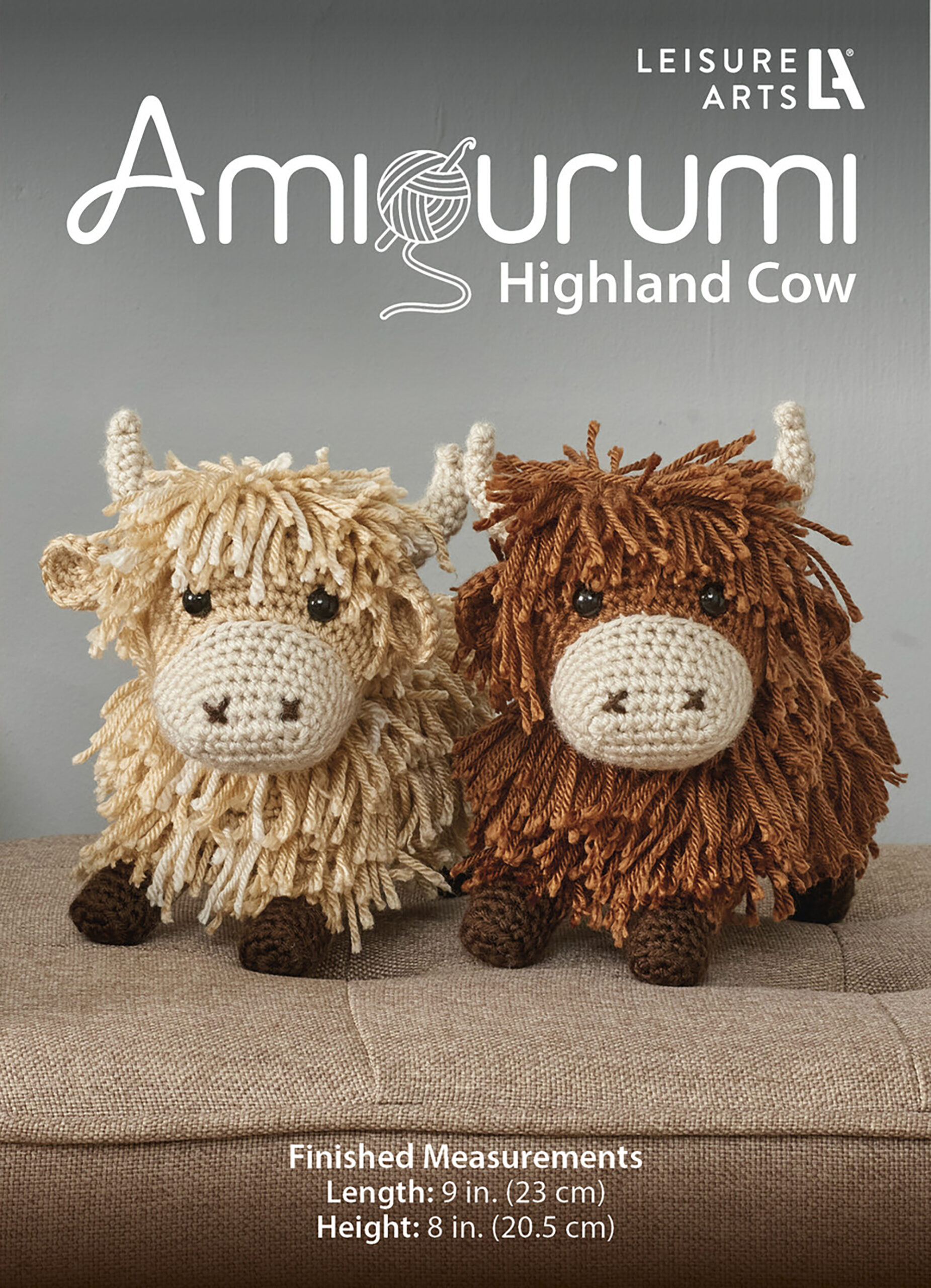 Highland Cow Amigurumi Pattern - Digital Download